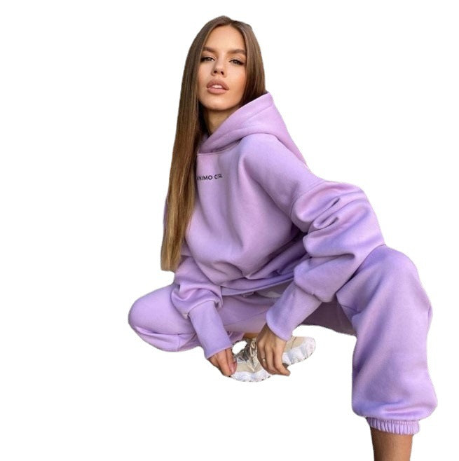 Women's oversized hoodie and jogger pants set Lune London