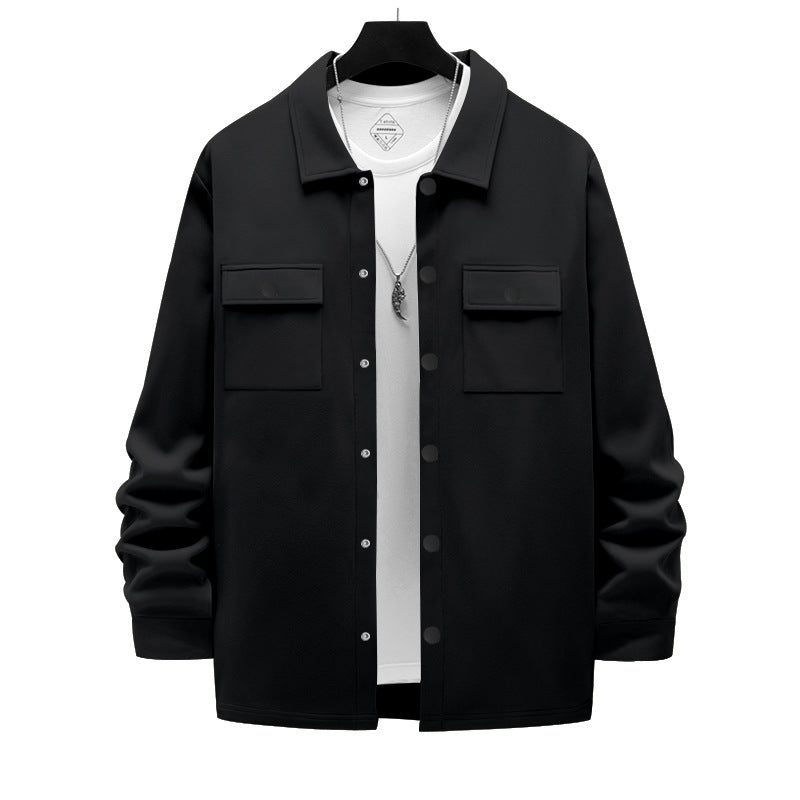 Trendy shirt jacket for men with practical pockets and innovative comfort Lune London