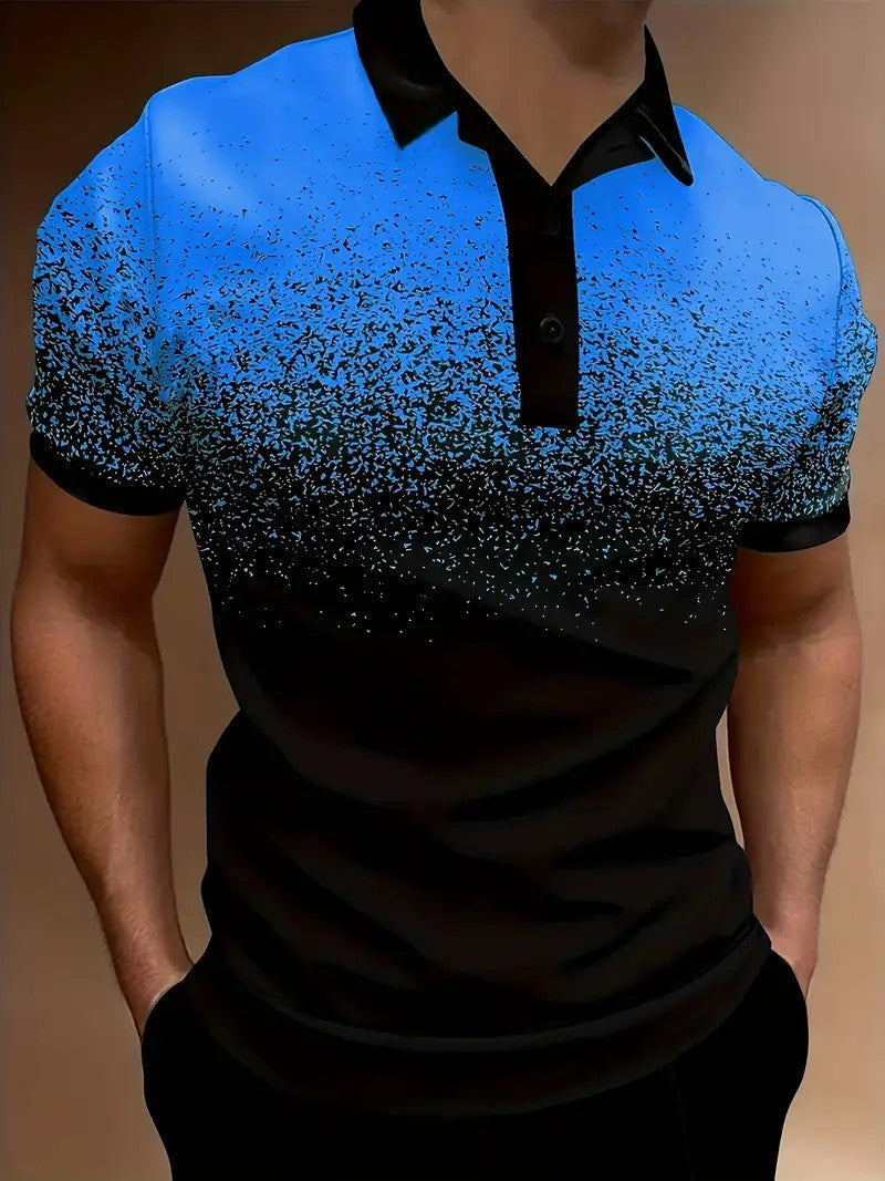 Men-Gradient-Print-Performance-Polo-shirt Lune London