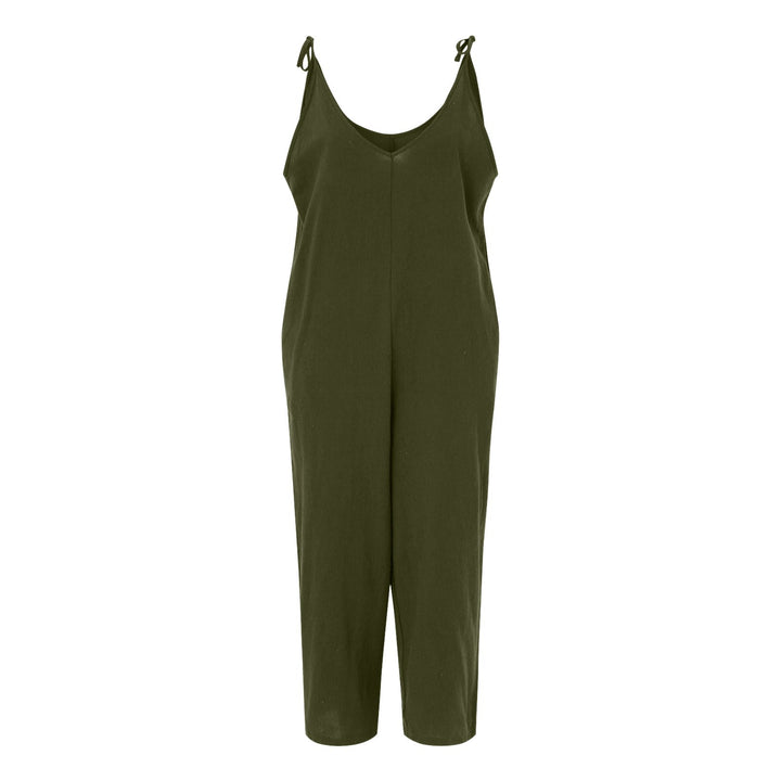Ladies Leisure Spaghetti Strap Overall Lune London