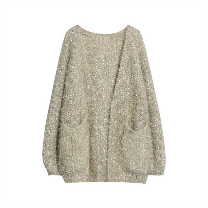 Sparkling cardigan for women in a modern casual chic look and style