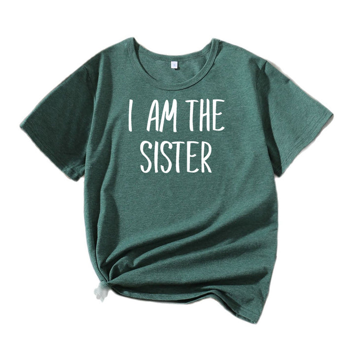 Women Leisure Sister T-shirt Statement Lune London