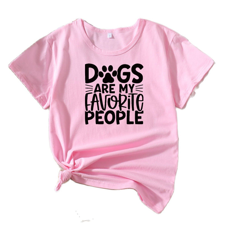 Graphic T-shirt for dog-loving women Lune London