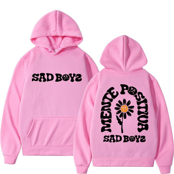 Women hoodie with creative graphic print and comfortable fit Chic & Stil