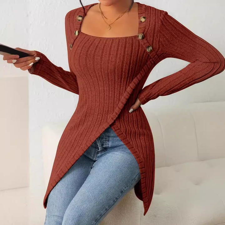 Women Long Sleeve T-shirt with Original Cut Lune London