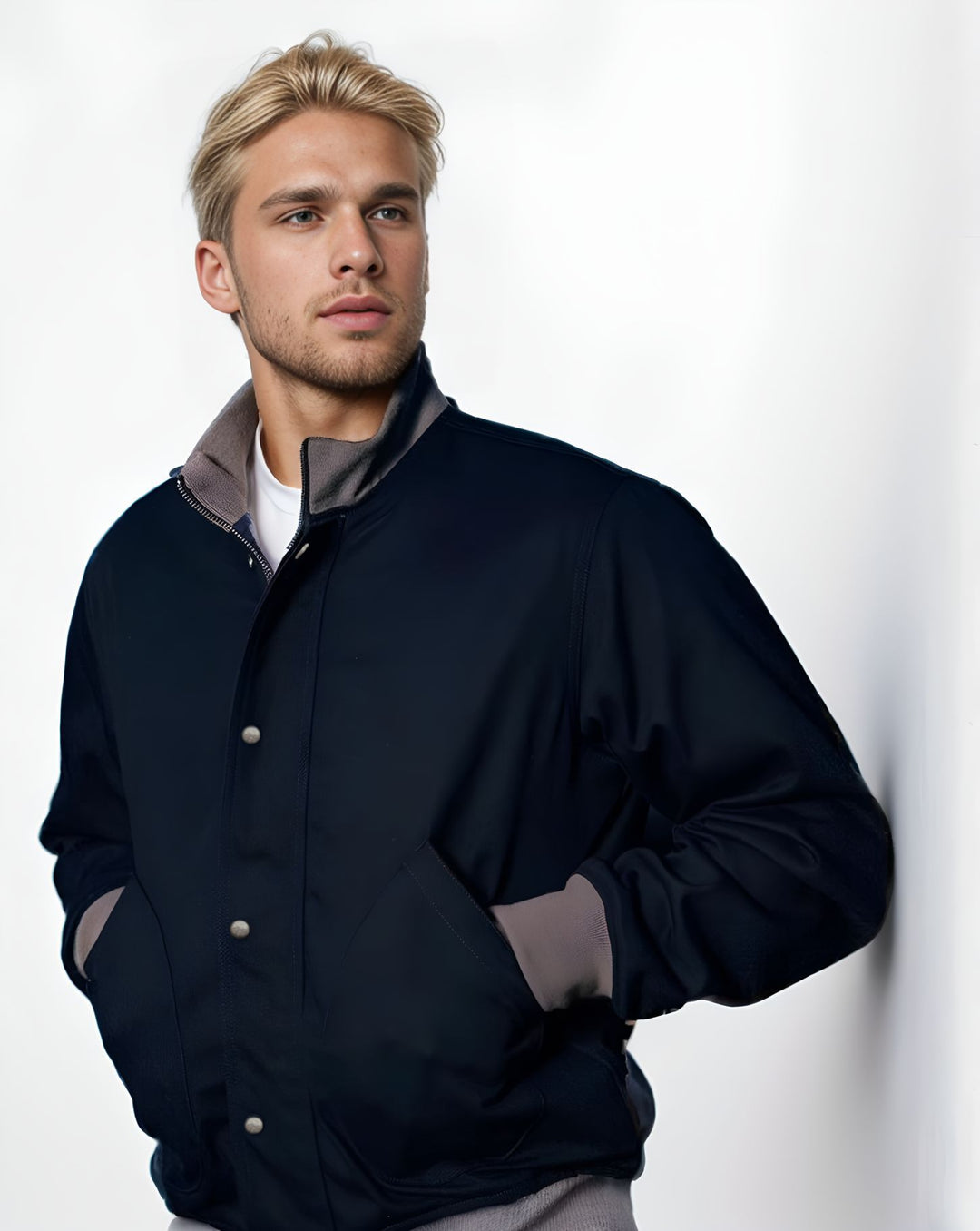 Casual jacket for men with functional pockets and modern collar Lune London