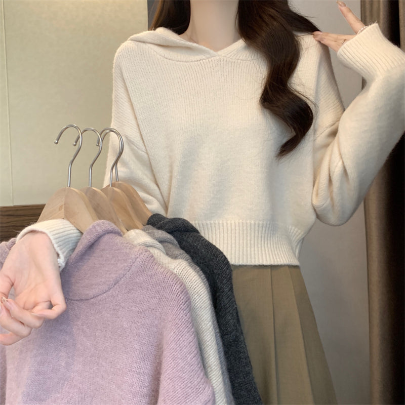 Hoodie pour femmes stylé avec coupe décontractée et matériau texturé Chic & Stil