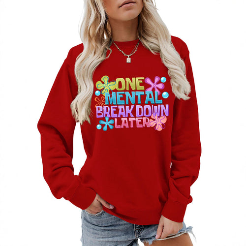 Sweatshirt pour femmes avec imprimé créatif Chic & Stil