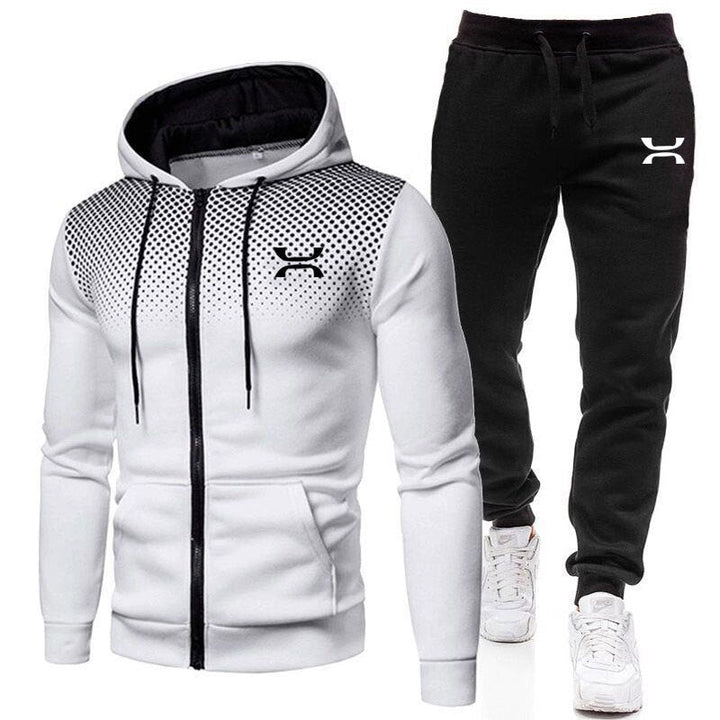 Men's Tracksuit with Breathable Hoodie and Comfortable Jogging Pants Lune London