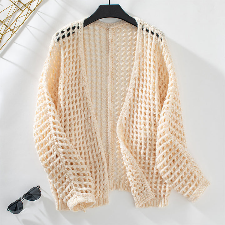 Lune London modern mesh design ladies airy knitted vest