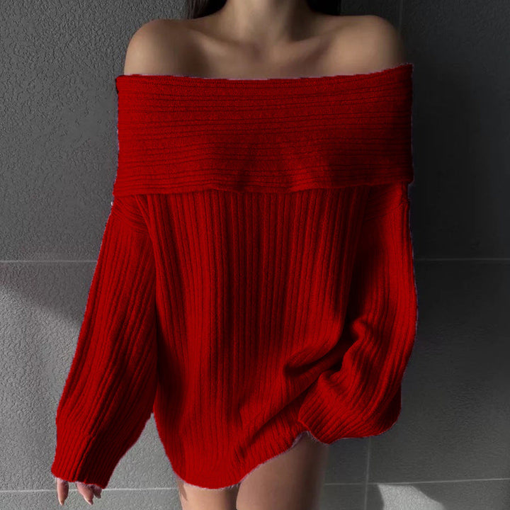 Women Oversized Knit Sweater Lune London