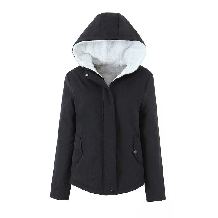 Quilted transition jacket for women with comfortable fleece lining and practical pockets Lune London