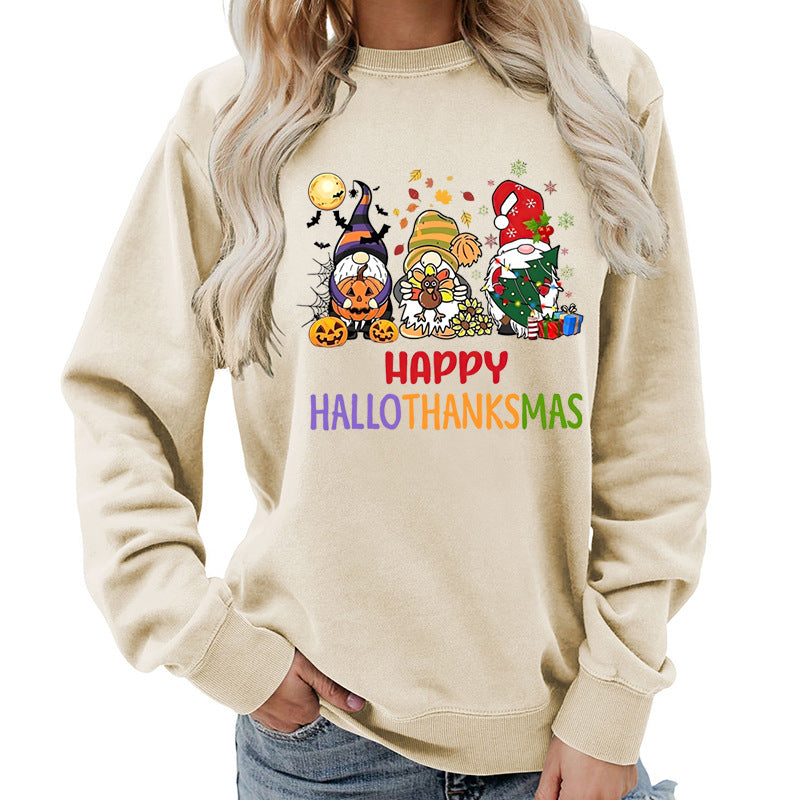 Sweat-shirt pour femmes avec un design de vacances joyeux Chic & Stil