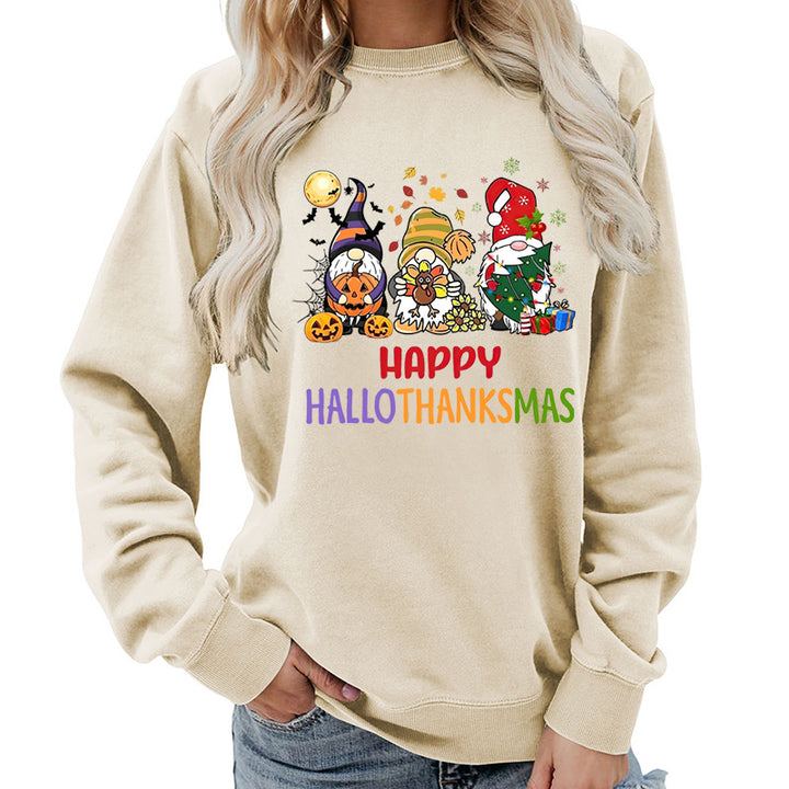 Sweat-shirt pour femmes avec un design de vacances joyeux Chic & Stil