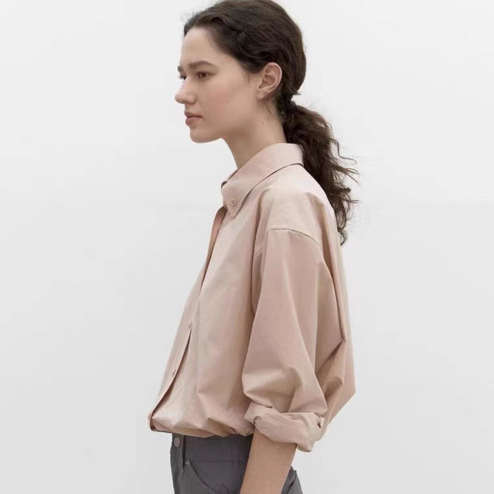 Chemise élégante pour femmes, ample, en tissu coton léger Chic & Stil