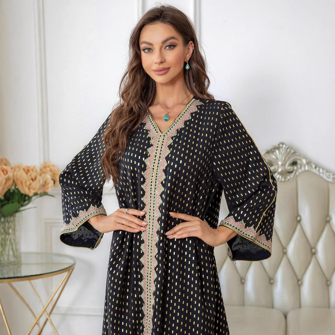 Kaftan dress for women with elegant lacing and a sleeveless design Lune London