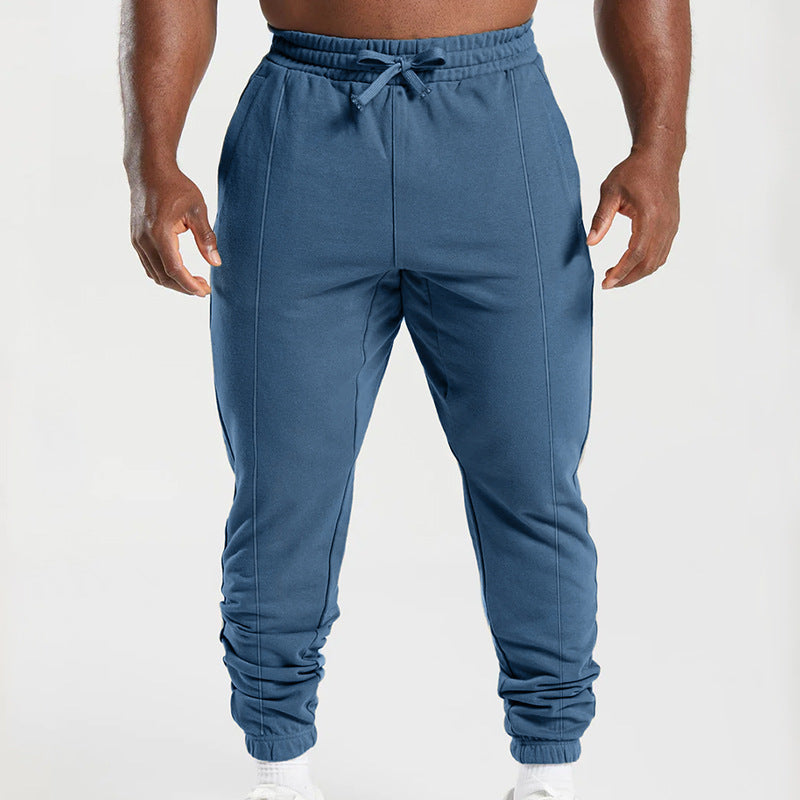 Men's sporty leisure pants with elastic waist and side pockets Lune London