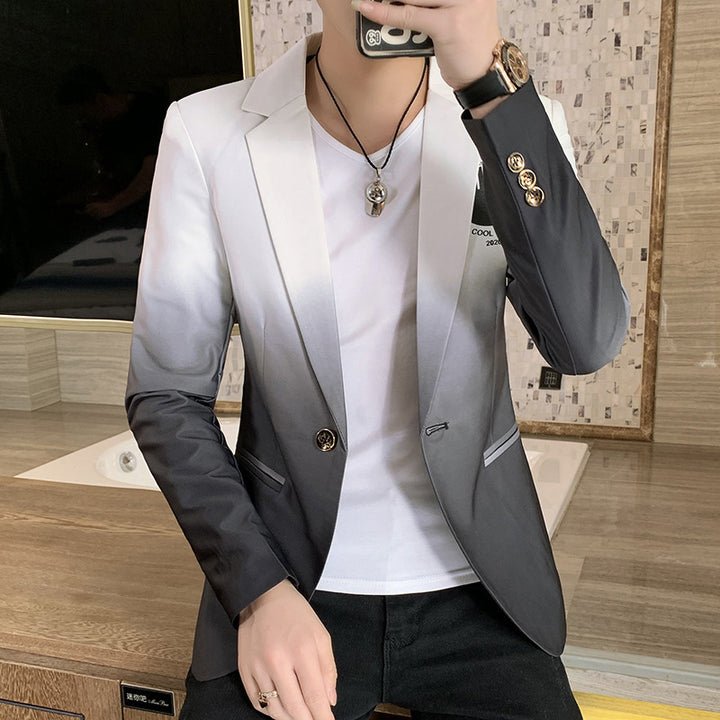 Modern gradient blazer jacket for men Lune London