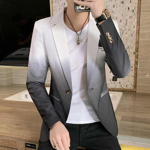 Modern gradient blazer jacket for men Lune London