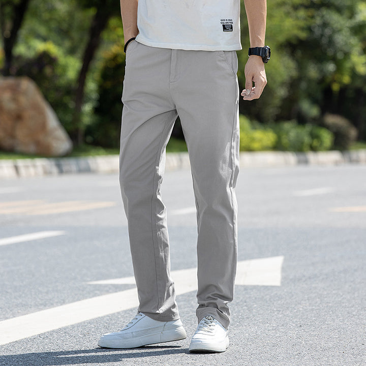 Casual comfortable men's pants with elastic waistband Lune London