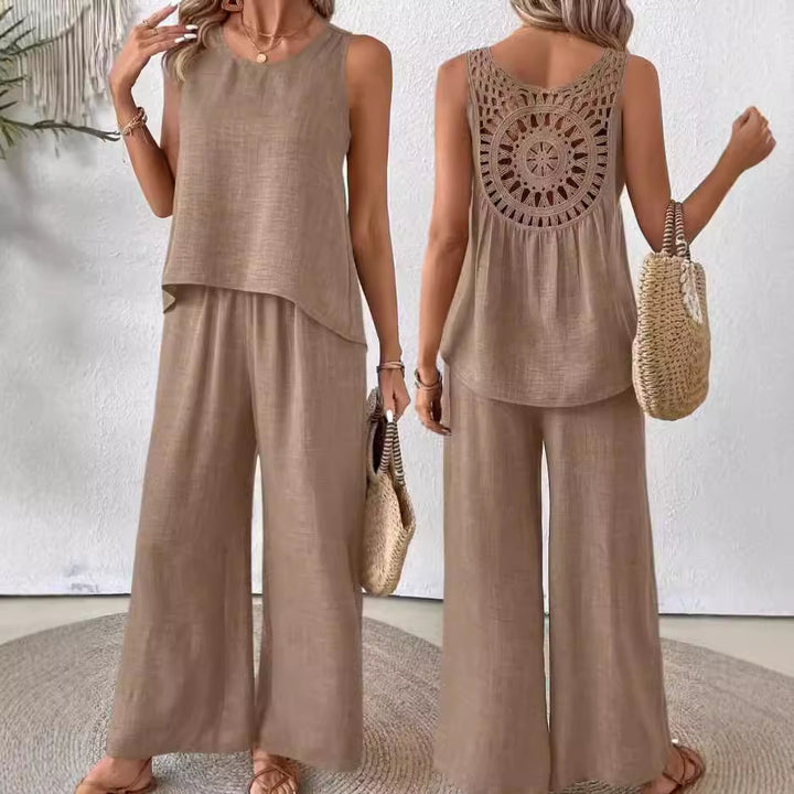 Ladies loose casual jumpsuit Lune London