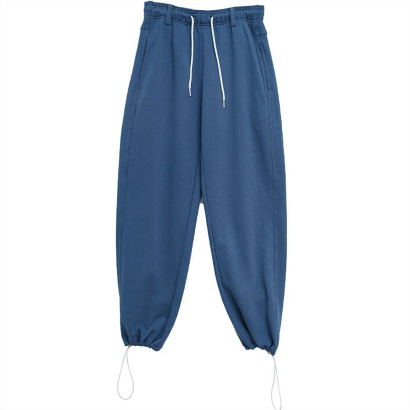 Pantalons de jogging décontractés pour femmes avec une taille élastique et une taille réglable Chic & Stil