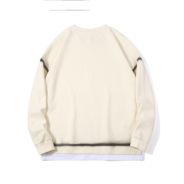 Men's casual sweatshirt with modern layered design Lune London