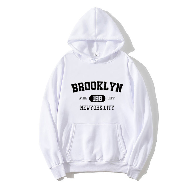 Women's hoodie with casual Brooklyn design Chic & Stil