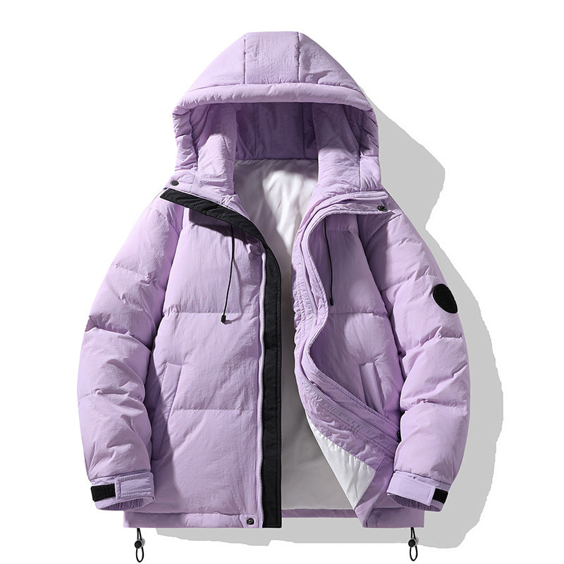 Ladies thermal insulated padded coat with removable hood and high-quality inner lining Lune London