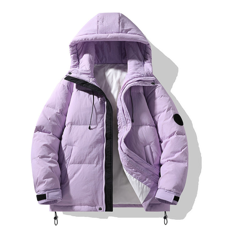 Ladies thermal insulated padded coat with removable hood and high-quality inner lining Lune London