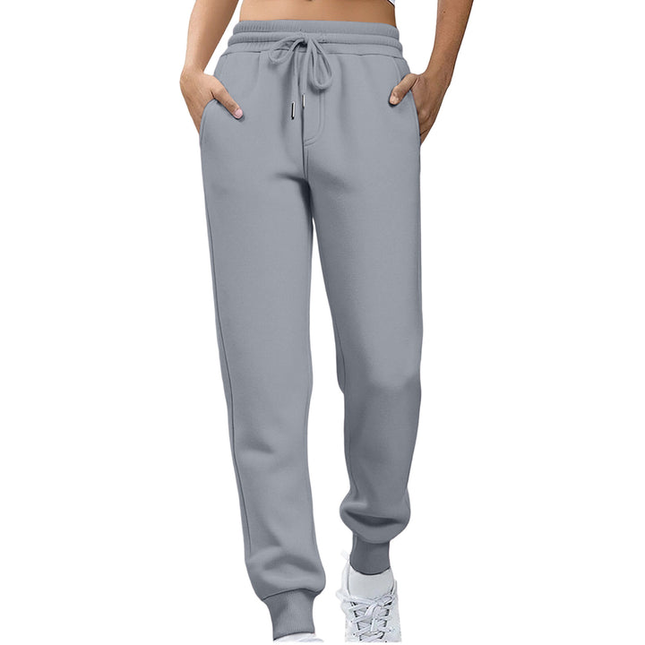 Women Relaxed Fit Sweatpants with Elastic Waistband and Side Pockets Chic & Stil