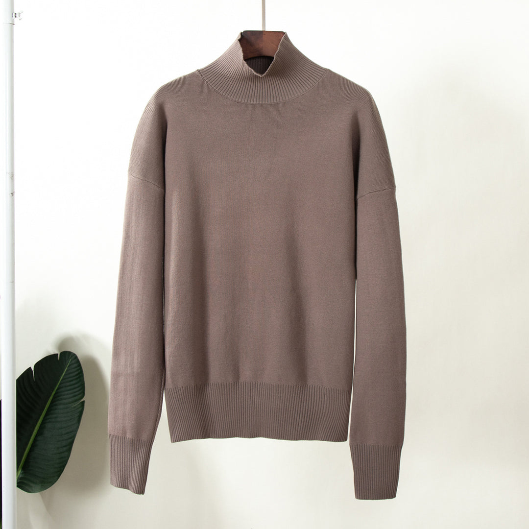 Elegant high collar sweater for women Lune London