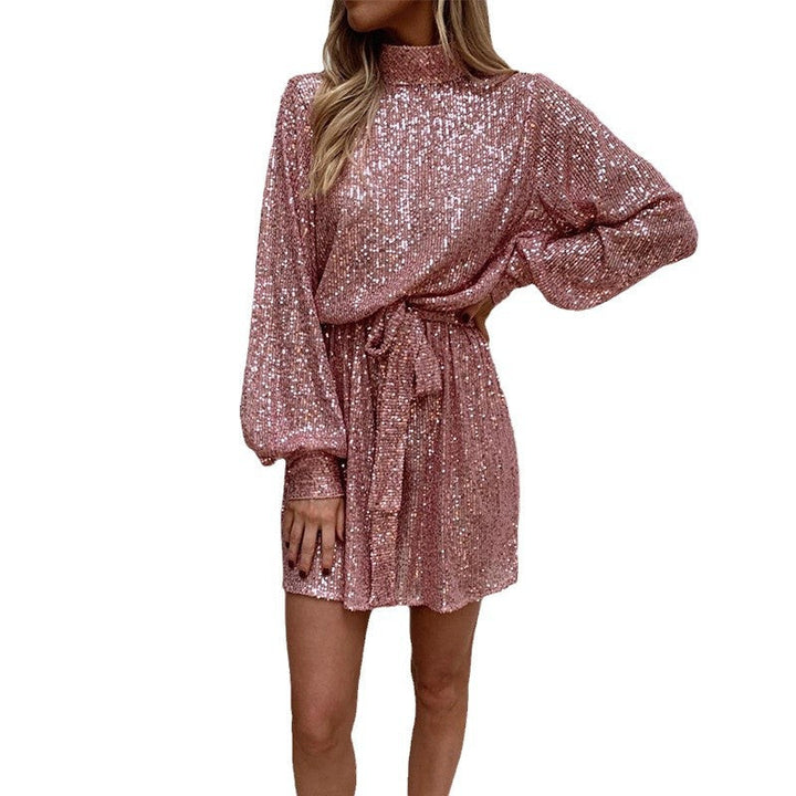 Women's Glittering Cocktail Dress Lune London