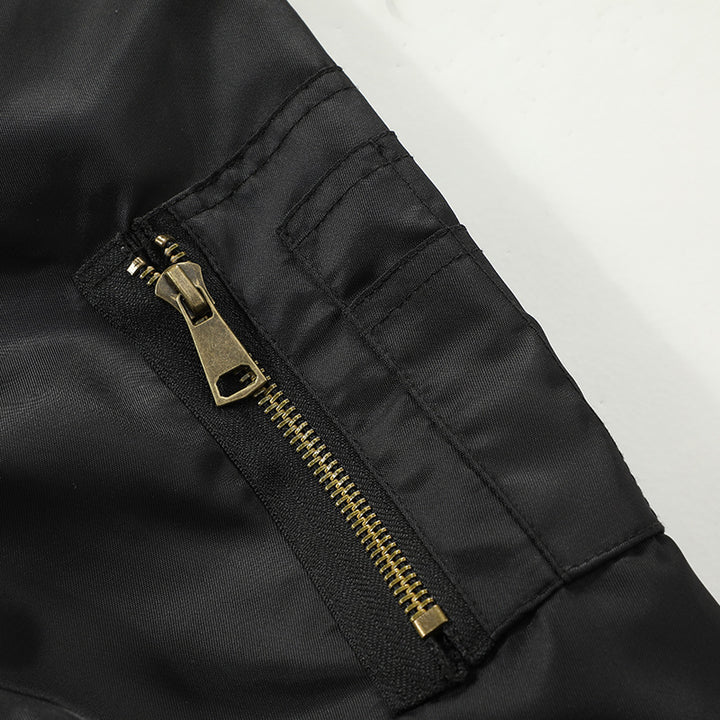 Modern bomber jacket for men with functional pockets Lune London