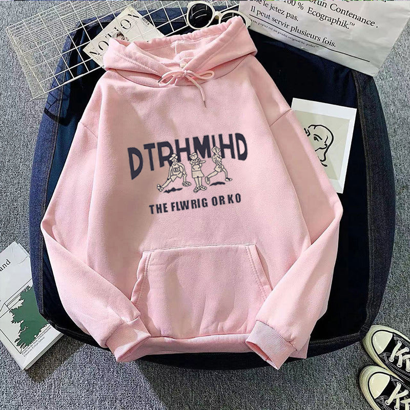 Women's hoodie with creative graphic print Chic & Stil