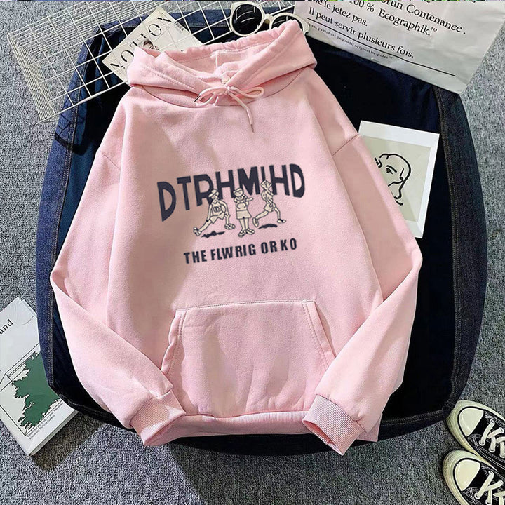 Women's hoodie with creative graphic print Chic & Stil
