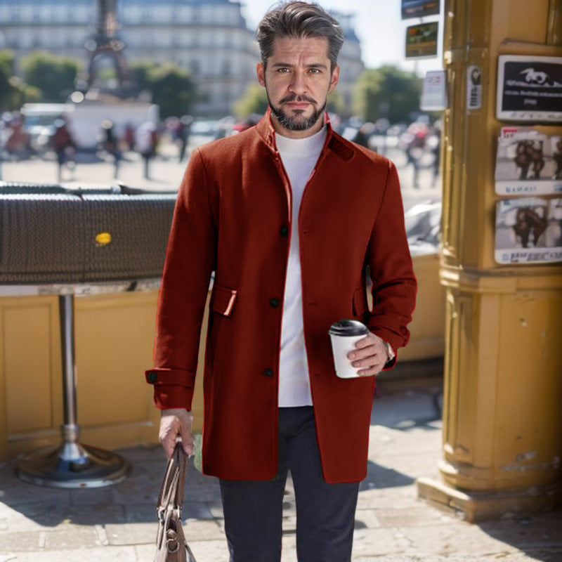 Elegant leisure coat for men with practical pockets and stylish cut Lune London