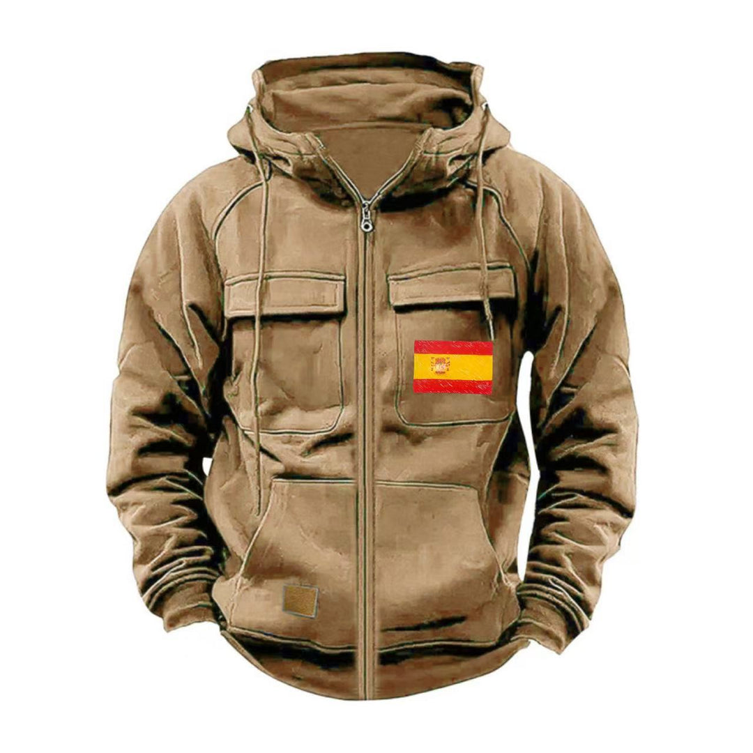 Functional jacket for men with multiple pockets Lune London