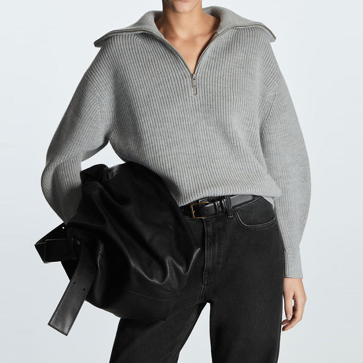 Lune London women's knitted sweater in marine style