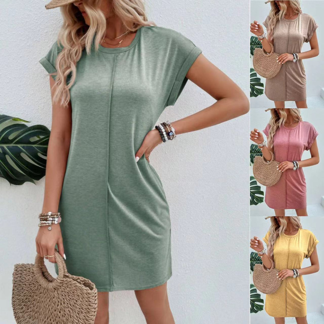 Short casual dress with short sleeves Lune London