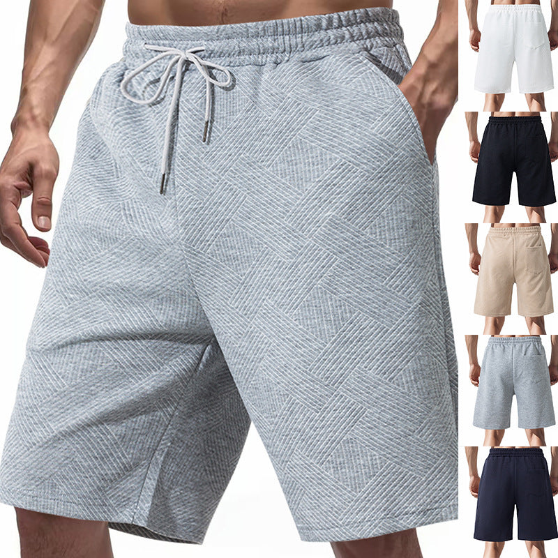 Casual beach shorts for men in breathable material with elastic waistband Lune London