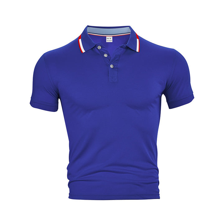 Men's polo shirt with modern cut and breathable structure Lune London