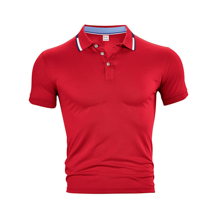 Men's polo shirt with structured collar and breathable technology Lune London