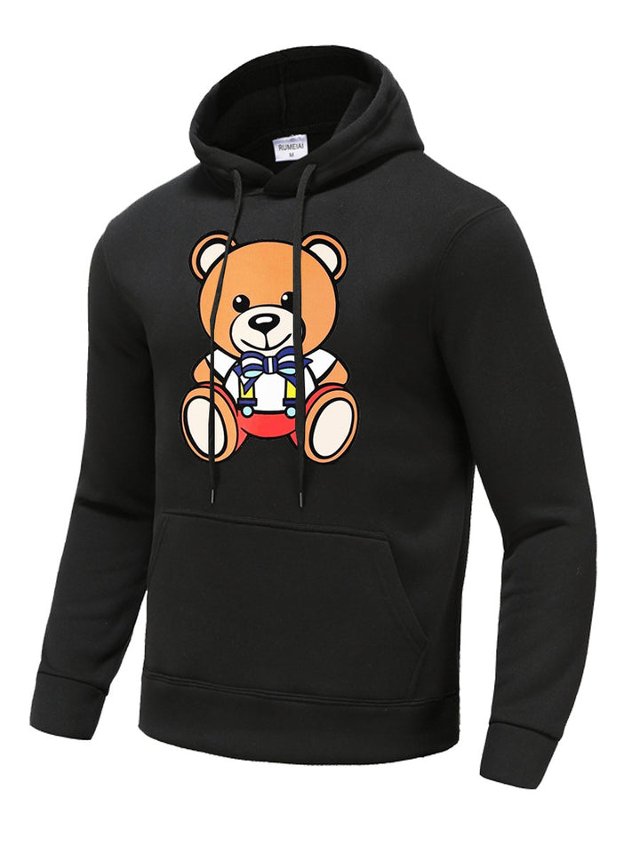 Women's hoodie with a cute bear pattern Lune London
