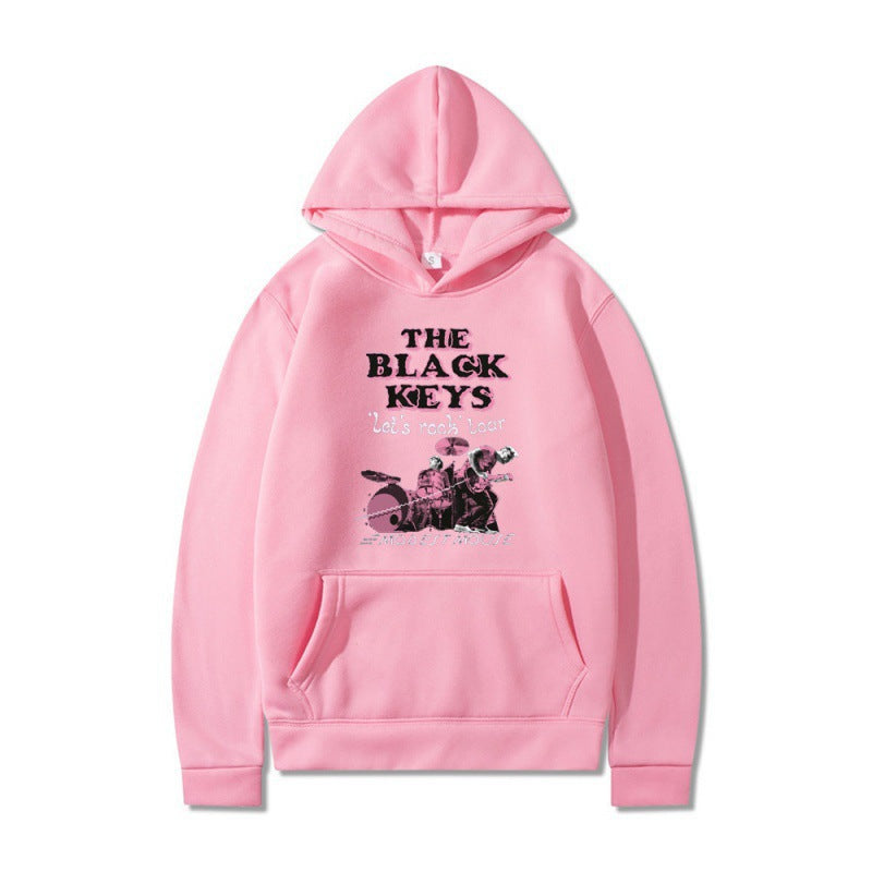 Women's hoodie with creative rock band design and comfortable fit Lune London
