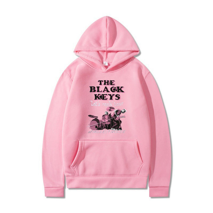 Women's hoodie with creative rock band design and comfortable fit Lune London