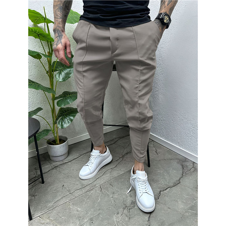Men's slim fit jogger pants with practical pockets Lune London