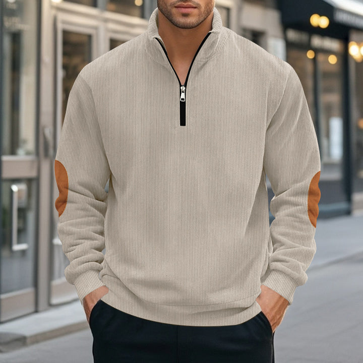 Men's Zip-Up Sweatshirt Lune London