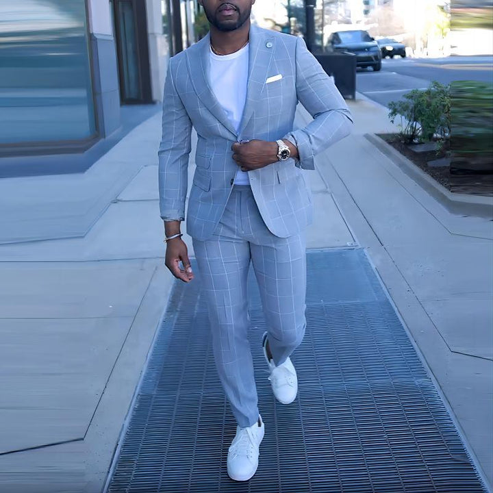 Men's Elegant Suit with Gradient Lune London
