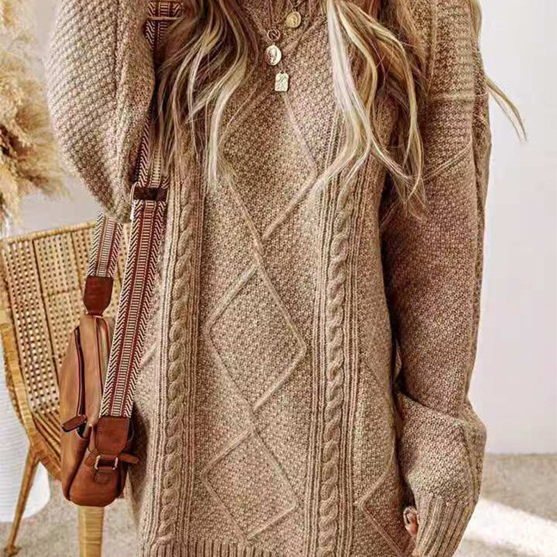 Woman Oversized Knit Sweater Lune London
